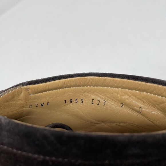 Salvatore Ferragamo Brown Suede Chukka Ankle Boots Size 7 D main image 8